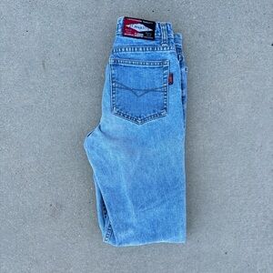 Z. Cavaricci Womens Light Blue High Waisted Jeans